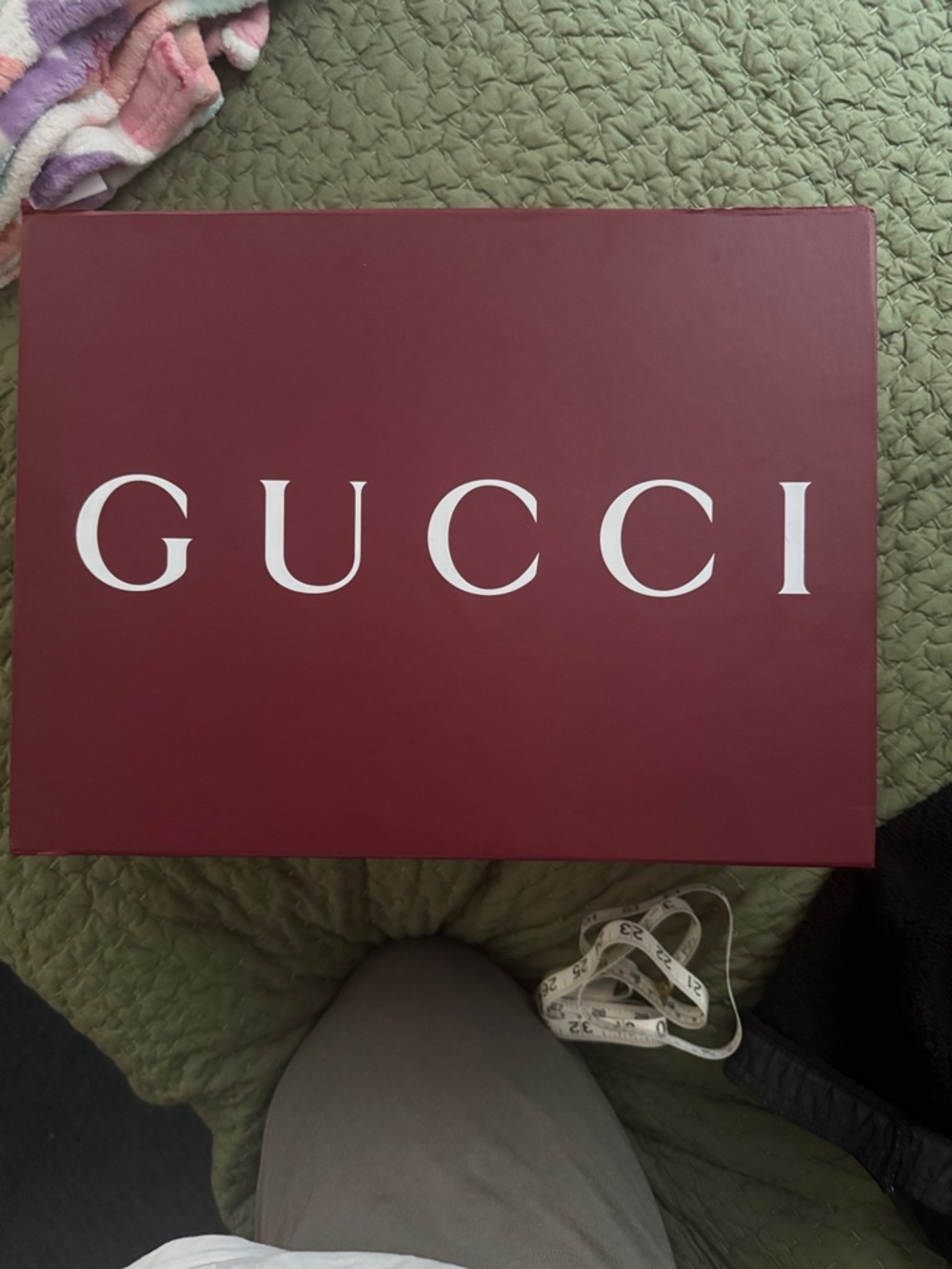 Gucci Maroon GG Supreme Crossbody Bay Full inclusion Ready to 🎁 🫶🏼 - Picture 10 of 10